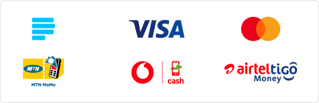 Accepted payment methods